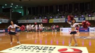 Tkbjleague 2015-2016 ライジング福岡 ホーム開幕戦2 timeout RFC dance performance③ 11/Oct/2015