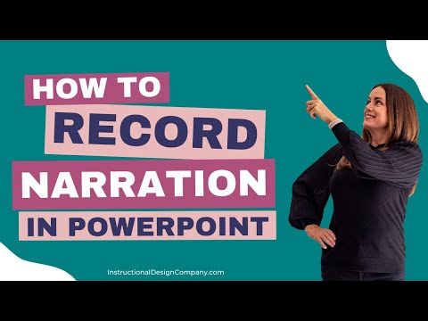 Как записать повествование в PowerPoint