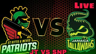 CPL Live JT vs SNP | Jamaica Tallwahs VS St Kitt Sand Nevls