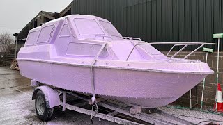 We Bought A Boat Part 4… ITS WHITE!!