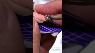 Mixing Glitter with Extreme Low Odor Acrylics  - #shorts