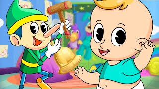 Martinillo con Johny Johny El Bebé | Canciones infantiles - Toy Cantando