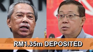 Muhyiddin deposits RM1.35m damages to Guan Eng pending appeal