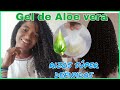 EL MEJOR GEL CASERO DE SABILA , PARA DEFINIR LOS RIZOS(ALOE VERA) #COMOHACERGELDESABILA