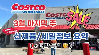 🇺🇸 미국 코스트코 Costco 3월 마지막 주 신제품 세일 정보 요약 ( + 대박 득템 🥳 )