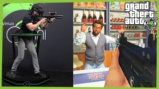 Grand Theft Auto V virtual reality gameplay: Oculus Rift and Virtuix Omni (Next Generation Gaming)