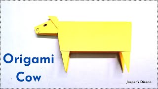 Origami Cow | Paper Cow | Easy to make DIY at Home | Paper Crafts | Step-By-Step Tutorial