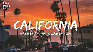 Rich Brian, NIKI & Warren Hue California -(Lyrics)_Terjemahan