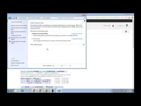 How To Change Screen Brightness In Windows Monitor? How To Change Screen Brightness In Windows Monitor?