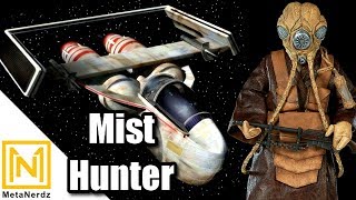 Zuckuss \u0026 4-LOM Bounty Hunter Ship - MIST HUNTER - G-1A starfighter - Star Wars Ships Lore