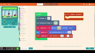 Sprite Movement - Platformer Game Makecode Arcade