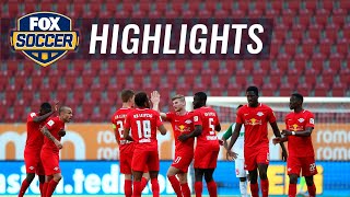 Timo Werner scores big for RB Leipzig against FC Augsburg | 2020 Bundesliga Highlights