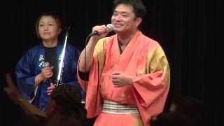 泉州音頭　滝乃家 考月　Bon-dance festa in 心斎橋　2015.04.26