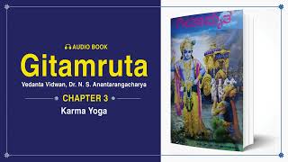 Bhagavad Gita I Chapter 3 - Karma Yoga I Gitamrutam I Kannada Audio Book I Dr. N S Anantarangacharya