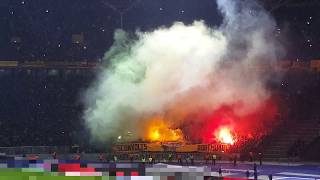 Hertha-Tor crasht Dortmund-Pyro! :D