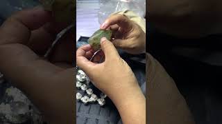 水石料看着就清爽好看 #翡翠 #jade #玉 #缅甸翡翠 #玉石 #翡翠價格 #翡翠玉 #jadeite #珠寶 #紫翡翠