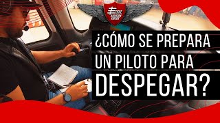 ✈️ ¿Cómo se prepara un piloto para despegar? ✈️