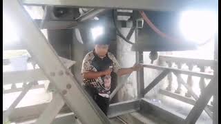 Ringing the Church Bell of St. Francis Of Assisi Parish Meycauayan Bulacan