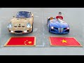 Unexpected Race Between Ferrari GTO and BMW 328 Hommage