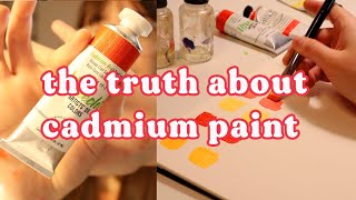 Is Cadmium Paint Toxic? ★ Review of Utrecht's Non Toxic Cadmium Free Oil Paints