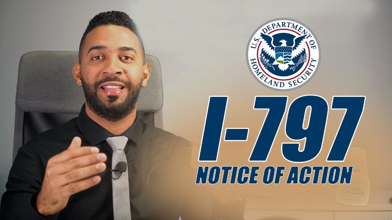 QUE ES EL Formulario I-797/???? NOTIFICACION DE ACCION USCIS - YouTube