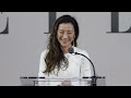 Michelle Yeoh Speech At The 29th Annual ELLE Women In Hollywood Celebration