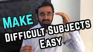 How to STUDY DIFFICULT SUBJECTS EASILY  in 4 steps | Memory Expert : Bhuvan Dhanesha | WHDC