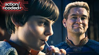 the boys (2024) - homelander corrupts ryan at the v52 expo