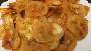 Vazhakai chips Raw Banana chips வாழைக்காய் சிப்ஸ் இப்படி ஒரு முறை செய்து பாருங்கள் #eveningsnacks😋😋🙏