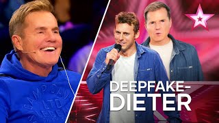 Nick Ferretti singt als Deepfake-Dieter für den Poptitan 🤖 | Das Supertalent 2024