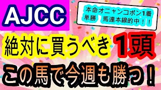 【競馬予想】AJCC2022　2週連続大万馬券的中なるか！？　データ的に中山2200mなら絶対に抑えないといけない極秘条件とは・・・　オーソクレース等