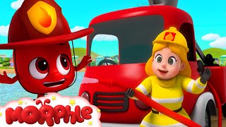 Morphle The Firefighter! | Mila and Morphle Cartoons | Morphle vs Orphle - Kids Videos