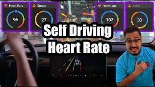 Tesla FSD Beta Test Drive in Downtown Toronto with Heart Rate Monitors : First of its Kind!