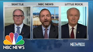 Full Inslee \u0026 Hutchinson: 'We're Learning From Each Other' | Meet The Press | NBC News