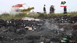 Malaysian prime minister calls for cease-fire around plane wreckage in Ukraine. (July 31)