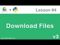 Google Drive API in Python | Download Files