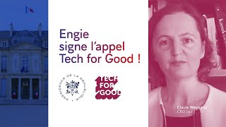 Engie signs the #TechForGoodCall!