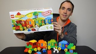 LEGO Vlog: Duplo Number Train 10558 | brickitect