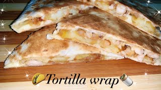 Tortilla wrap / Chicken quesadilla / sandvisuri cu pui