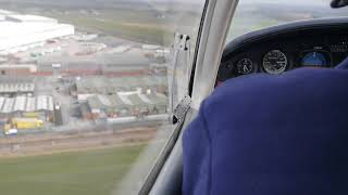 Landing at Sherburn