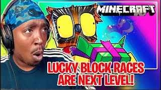 Reaction To Minecraft Funny Moments - The Lucky Box Races!