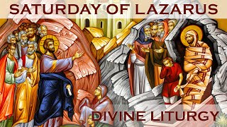 2021-04-24 LIVE Greek Orthodox Divine Liturgy: Saturday of Lazarus (9:00 AM ET)