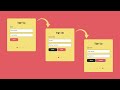 how to create multi step form using html css and javascript