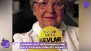 Stephanie Kwolek, the inventor of Kevlar