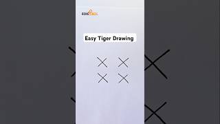 How to draw tiger | Easy tiger drawing | Tiger drawing easy | #tiger #drawingforkids