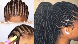 How To Crochet Faux Locs For Beginners