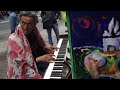 homeless surprise others with a sad song just listen