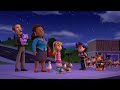 katie leads the paw patrol to stop the barking cats paw patrol cartoons for kids compilation