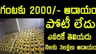 New Business Ideas 2024 Self Employment Business Ideas in Telugu HIGH PROFIT business ideas