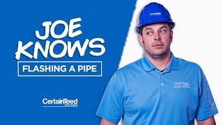 Commercial Roofing Construction Detail CT-13: Flashing a Pipe